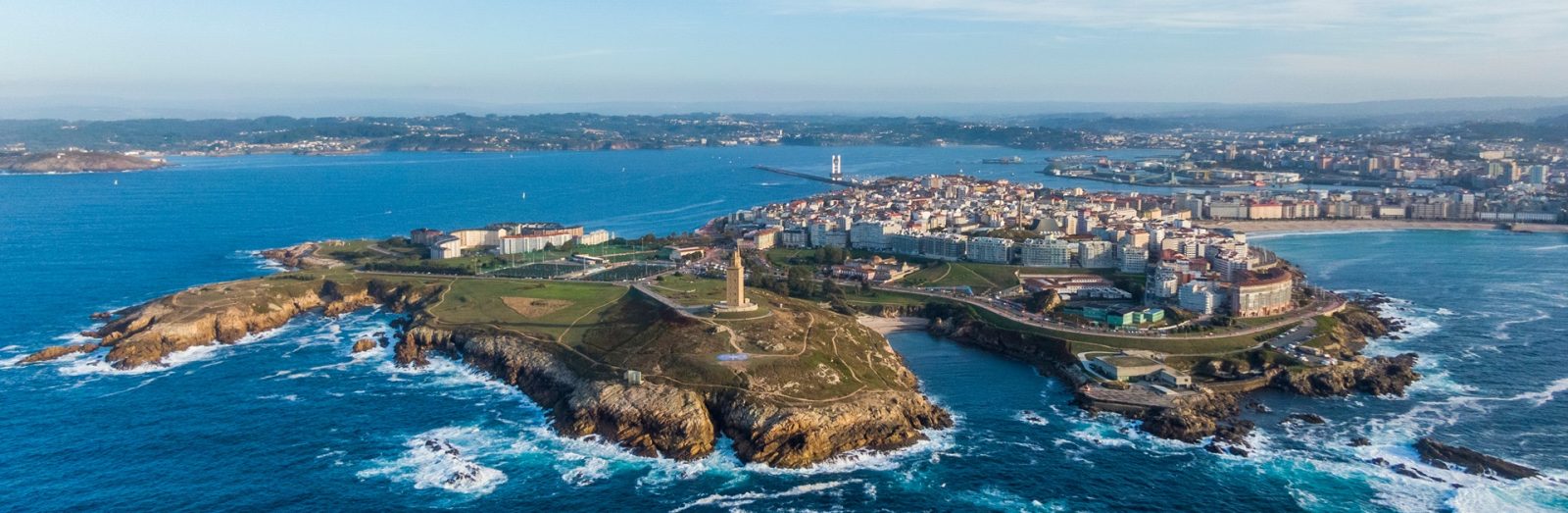 A Coruña skyline