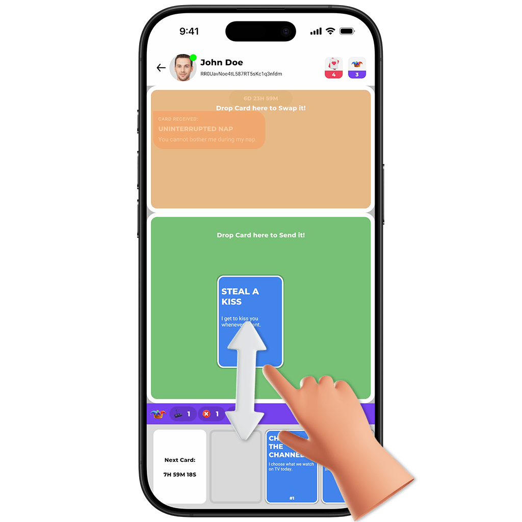 Couple Cards app features